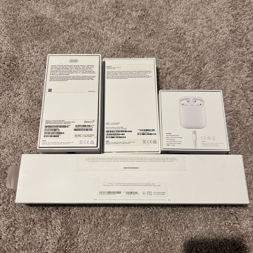 Apple empty boxes - Picture 2 of 2
